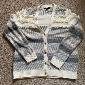 Banana Republic frill cardigan